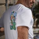 T-shirt tecnica DBDB bianca da uomo