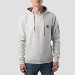 Sweatshirt with Hood DBDB unisex Gray - Mountain