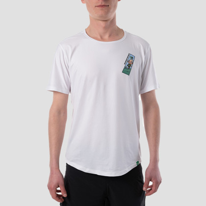 T-shirt tecnica DBDB bianca da uomo