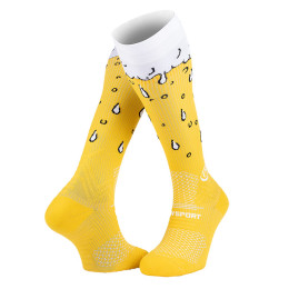 "Beer" trail compression socks