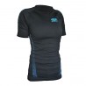 T-shirt compressione RTECH manica lunga donna Nero/blu
