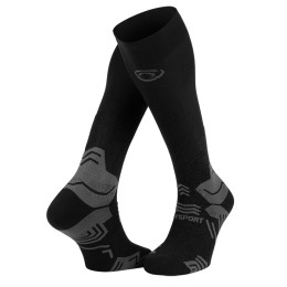 Trek GR compressione nero/grigio - Calze da trekking