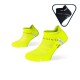 Pack x2 -Ultra low-cut running socks Light One yellow-black