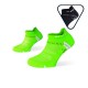 Pack x2 - Socquettes running ultra-courtes Light One vert-noir