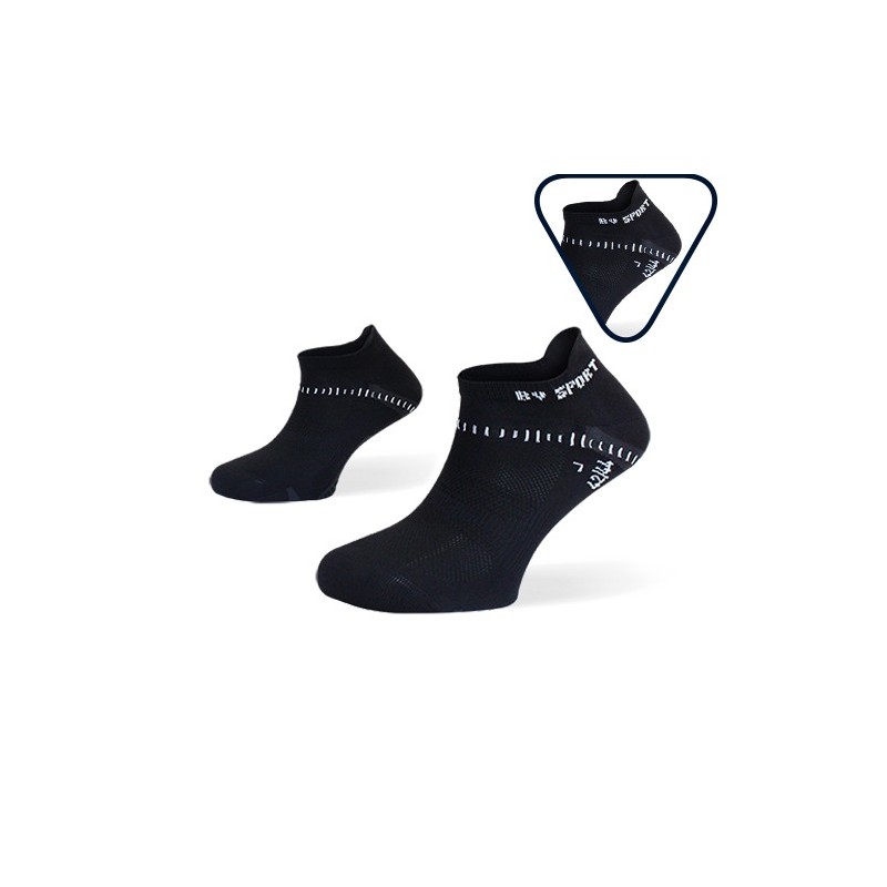 Pack ankle socks Light One Nero and Nero