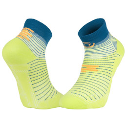 Chaussettes RUN MARATHON Low Vert/Bleu