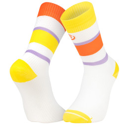 LIGHT RUN High Socks "IBIZA" Orange Retro