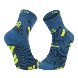 TRAIL ULTRA MID socks Blue/Yellow