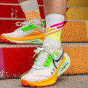 LIGHT RUN High Socks "MIAMI" Orange/Yellow