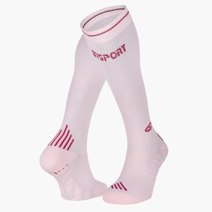 Calze a compressione Running Rosa/fucsia