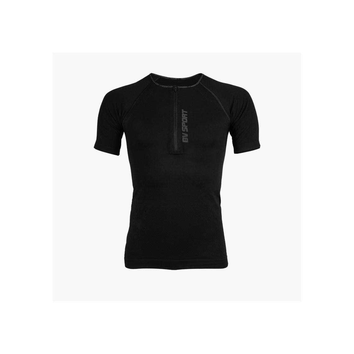 【TLLDAWN】 FLASH 1/2 SLEEVE TEE BLACK Team 365 Men's Black Zone Performance T-Shirt