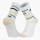 Calze alte LIGHT RUN "RIO" Bianco/Verde/Beige