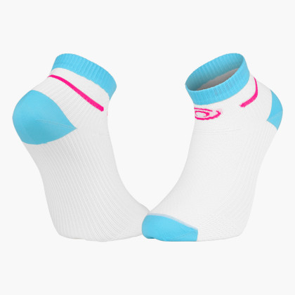 Light Run socks White/Turquoise