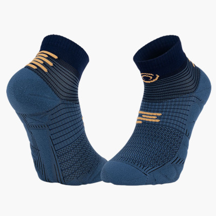 Chaussettes RUN MARATHON Low Bleu marine