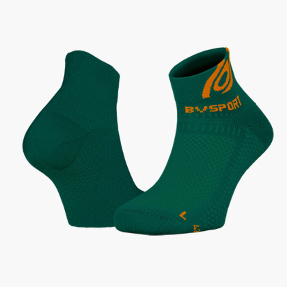 Ankle socks running Light 3D green/orange