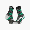 Chaussettes RSX EVO "Burlington" noir/vert - Collector Edition