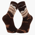 Calze TRAIL ULTRA NUTRISOCKS Tiramisu - Collettore