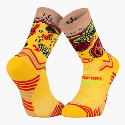 Calze TRAIL ULTRA NUTRISOCKS Pizza Margherita - Collettore