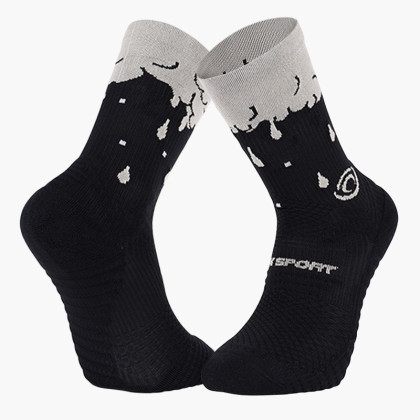 Chaussettes TRAIL ULTRA NUTRISOCKS Bière Brune - Collector