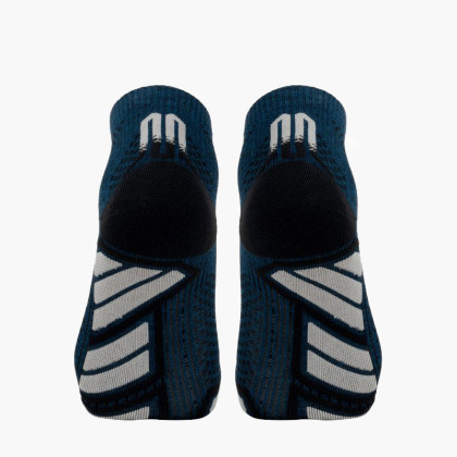 Chaussettes TRAIL ULTRA LOW Bleu/Gris