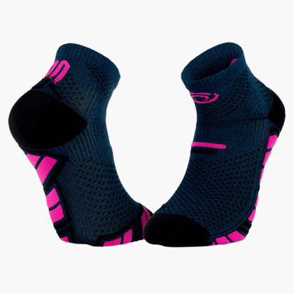 Calze TRAIL ULTRA LOW Blu/Rosa