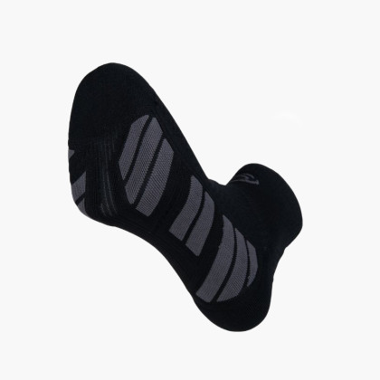 Chaussettes TRAIL ULTRA LOW Noir/Gris