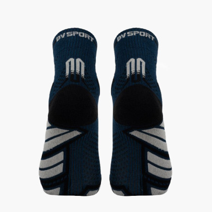 Chaussettes TRAIL ULTRA MID Bleu/Gris