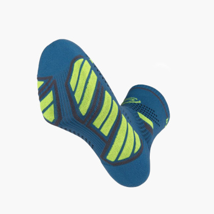 TRAIL ULTRA MID socks Blue/Yellow