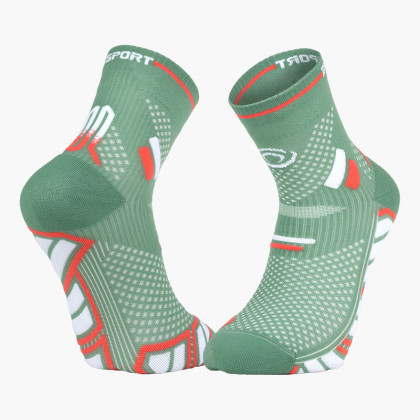 TRAIL ULTRA MID socks Green/White