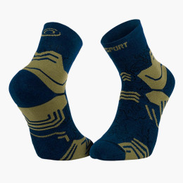 Chaussettes TREK GR MID "LYOCELL" Bleu/Kaki