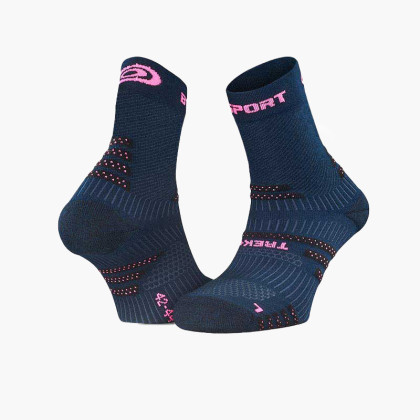 TREK+ EVO blue/pink - Hiking socks