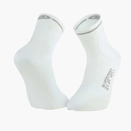 Bike Elite cycle socks white