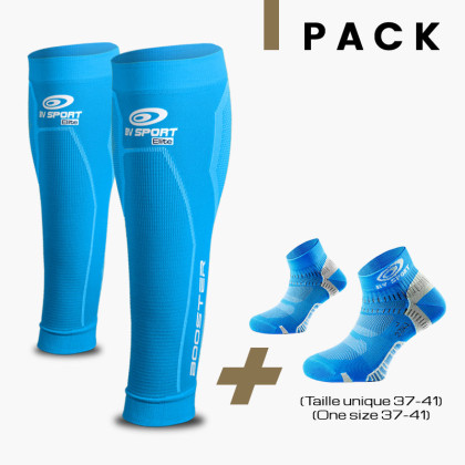 Pack Booster Elite Blue + Light one blue 37-41