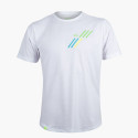 T-shirt LIGHT tecnico a maniche corte bianco/verde