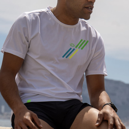T-shirt LIGHT White/Green