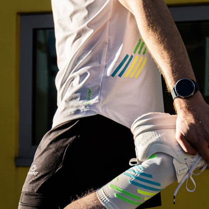 T-shirt LIGHT White/Green