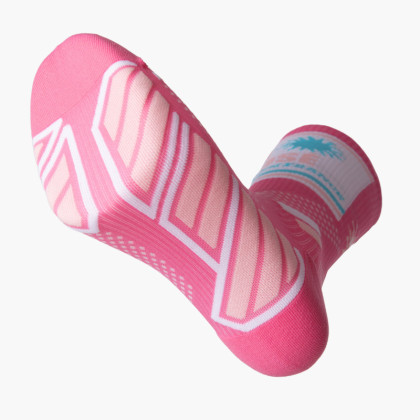 Chaussettes TRAIL ULTRA NUTRISOCKS ROSÉ - Collector