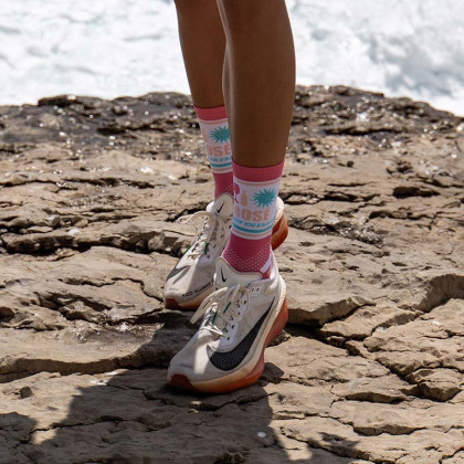 Calze TRAIL ULTRA NUTRISOCKS ROSATO - Collettore