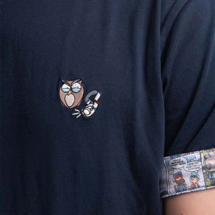 T-shirt DBDB Blanc - Hibou