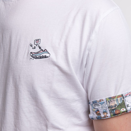 T-shirt DBDB Blanc - Basket