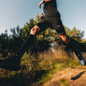 Chaussettes Trail Ultra compression noir/gris