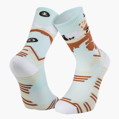 Chaussettes TRAIL ULTRA bleu ciel - Collector DBDB