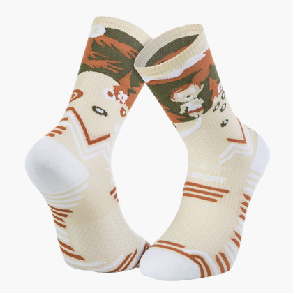 TRAIL ULTRA cream socks - Collector DBDB