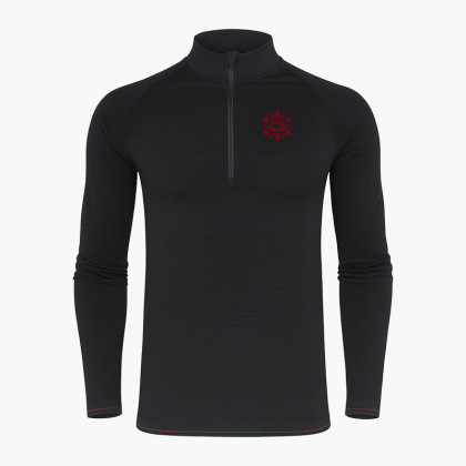 Top Tecnico Artic Merinos – Antracite / Rosso