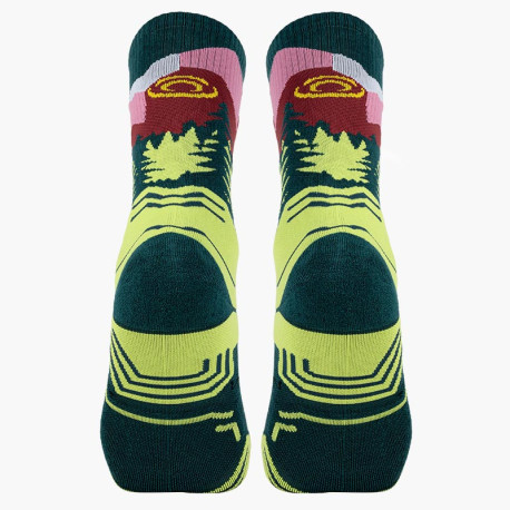 TREK SUMMIT Lyocell Pyrenees Green Hiking Socks