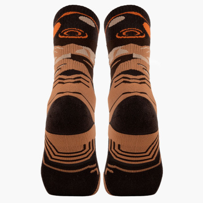 TREK SUMMIT Lyocell Olympus brown Hiking Socks