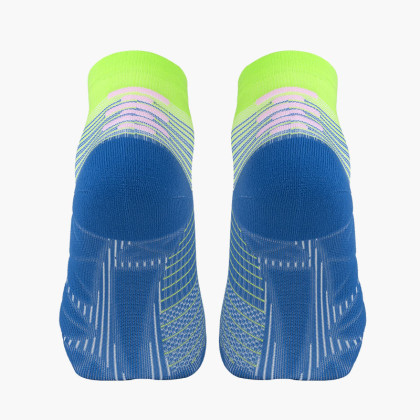 RUN MARATHON Low Socks Blue/Lime