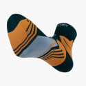 TREK GR MID "LYOCELL" SOCKS Green/Orange