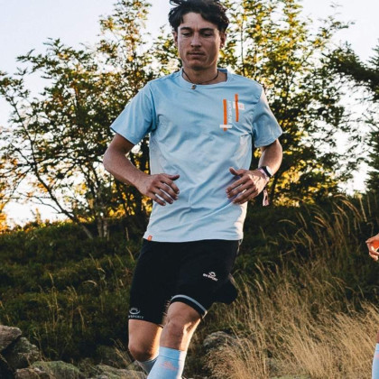 T-shirt LIGHT Blue/Orange