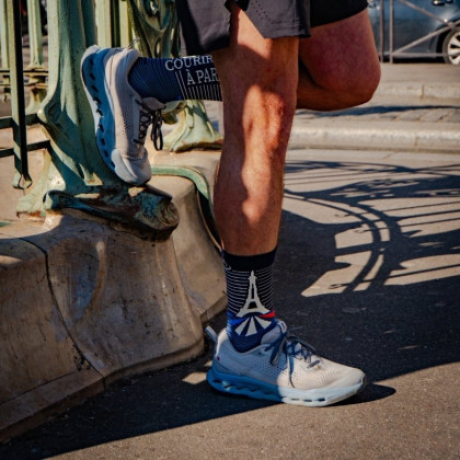 RUN MARATHON HIGH Socks "Paris"
